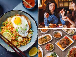 Indonesisch keuzediner om af te halen
