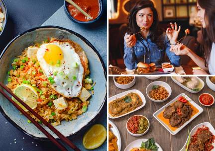 Indonesisch keuzediner om af te halen