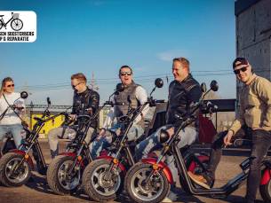 E-chopper of e-Fat-Bike huren (2 of 2,5 uur)