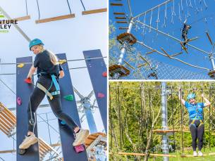 Entree klimpark Adventure Valley Zoetermeer (1,5 uur)