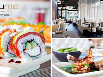 Afhalen: sushibox (34 of 64 stuks) van YuMe Sushi