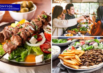 Mixed grill bij Dionysos Leeuwarden