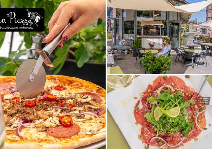 2- of 3-gangen keuzediner bij La Piazza Woudenberg