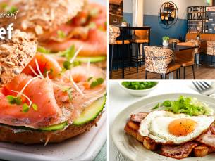 Lunchgerecht naar keuze bij Restaurant Sjef