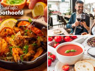 3-gangendiner Ã  la carte bij GrandcafÃ© Groothoofd t in Dordrecht