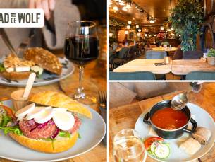 2-gangenlunch of een 12-uurtje bij CafÃ© Aad de Wolf