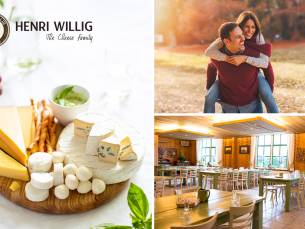 Wandeling + kaasarrangement of warm drankje + gebak op de Henri Willig-kaasboerderij