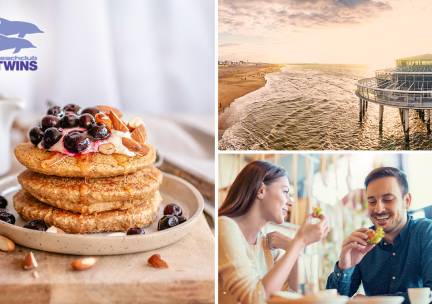 Ontbijt naar keuze bij Beachclub TWINS