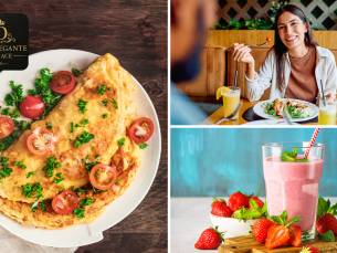 Marokkaans ontbijt-, brunch- of lunchgerecht + shake naar keuze
