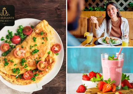 Marokkaans ontbijt-, brunch- of lunchgerecht + shake naar keuze