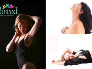 Professionele boudoir-fotoshoot (45 min) + 1 digitale foto