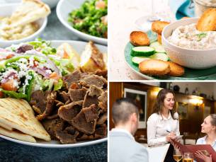 3-gangen keuzelunch of -diner bij El Greco in Kohlscheid