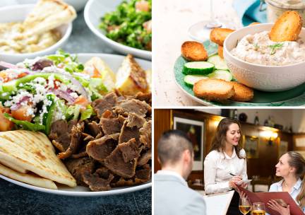 3-gangen keuzelunch of -diner bij El Greco in Kohlscheid