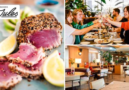 4-gangendiner van de chef bij Brasserie Jules Rotterdam