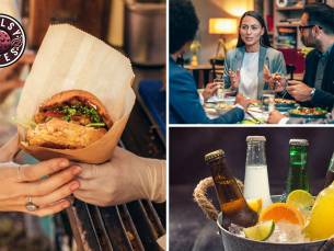 Broodje naar keuze + drankje + bijgerecht voor afhaal of dine-in