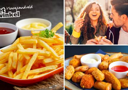 High friet bij Eetwinkel Hoogzandveld