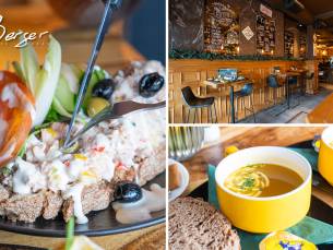 2- of 3-gangen keuzelunch bij CafÃ© Berger aan het Plein in Den Haag