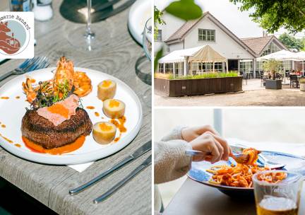 Culinaire 3-gangenlunch of -diner Ã  la carte