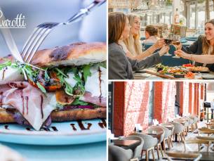 12-uurtje of 2-gangen keuzelunch bij Pavarotti Delft