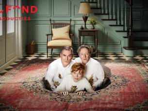voor voorstelling 'Het Zinkgat' in Theater Elckerlyc Antwerpen