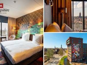 Overnachting voor 2 + early check-in + ontbijtbuffet in Delft
