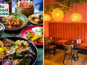 Indonesische rijsttafel + nagerecht bij Indo Food House