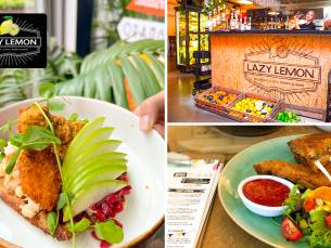 2-gangen keuzelunch bij Lazy Lemon