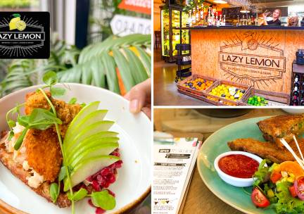 2-gangen keuzelunch bij Lazy Lemon