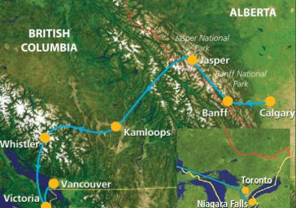 Canadian Highlights (14 dagen)