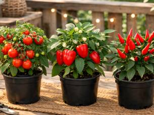 Set van 3 NatureNest Groenteplanten