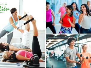 4 lessen Zumba, small group personal training of reformer pilates