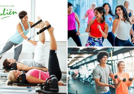 4 lessen Zumba, small group personal training of reformer pilates