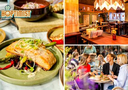 2-gangenlunch Ã  la carte bij De Hoptimist Bar & Keuken