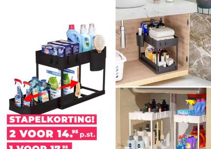 Uitschuifbare Organizer - Meer Handige Ruimte In Kastjes! ...