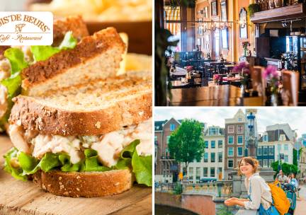 Wandelarrangement incl. warme drank en lunchplank bij Huis de Beurs
