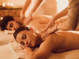 (Duo-)ontspanningsmassage (45, 60 of 75 min) of bindweefselmassage (30 of 45 min)