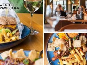 3-gangen keuzediner bij Grand CafÃ© Wester Paviljoen