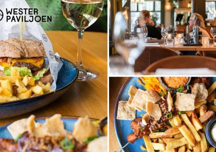 3-gangen keuzediner bij Grand CafÃ© Wester Paviljoen