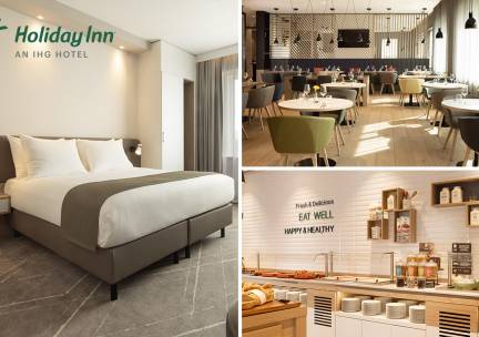 Overnachting voor 2 + ontbijt bij Holiday Inn Eindhoven Airport