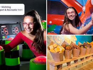 X-Wall (45 min) + IPS (15 min) + evt. borrelplank bij Sport en Recreatie Wehl