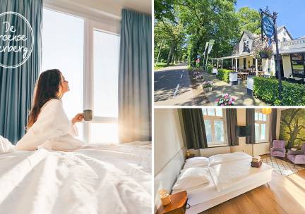 Overnachting(en) voor 2 personen + ontbijt + welkomstdrankje + evt 2-gangendiner in Arcen