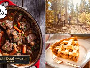 Wandel- of fietsarrangement incl. warme drank + gebak + stoofpotje bij Bij Jansen & Jansen