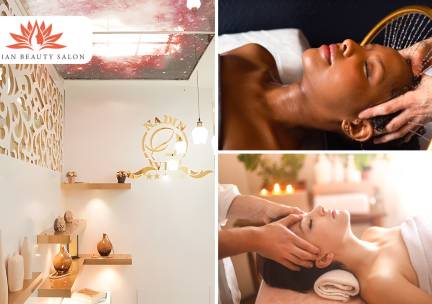 (Duo) Indian head spa (60 min) of lichaamsmassage + rugbehandeling (55 min)