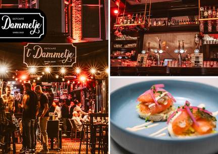 3-gangen shared dining-diner bij EetcafÃ© 't Dammetje