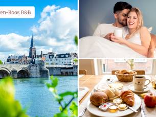 Overnachting in een stacaravan op het water voor 2 t/m 4 pers. + ontbijt