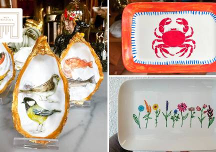 Workshop oesters decoreren of porselein schilderen