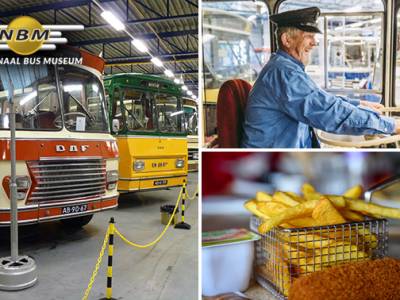 Entree Nationaal Bus Museum + iets lekkers