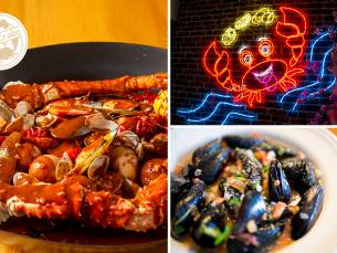 Cajun seafoodbowl + extra zeevrucht naar keuze + drankje in hartje Tilburg