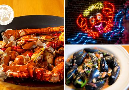 Cajun seafoodbowl + extra zeevrucht naar keuze + drankje in hartje Tilburg