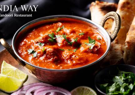 Indiaas 3-gangendiner + naanbrood